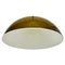 Brown and White Acrylic Glass Pendant Lamp in the style of Temde, 1970s, Image 1