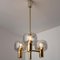 Brass & Glass Pendant Light in the style of Jakobsson, 1970s, Image 4