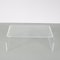 Bent Acrylic Glass Coffee Table, France, 1970s 6