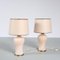 Murano Glass Table Lamps, Italy, 1970s, Set of 2 3