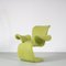 Grüner Sessel im Stil von Olivier Mourgue, 1980er 2