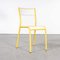 Yellow Mullca Stacking Dining Chair, 1970s, Set of 4 1