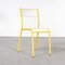 Yellow Mullca Stacking Dining Chair, 1970s, Set of 4, Image 1