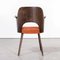 Dark Walnut Model 515 Side Chair by Oswald Haerdt, 1950s 7