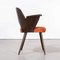 Dark Walnut Model 515 Side Chair by Oswald Haerdt, 1950s 8