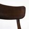 Mid-Century French Saddle Seat Dining Chairs, 1960s, Set of 6 5