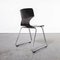 Dark Walnut Dining Chair on Chrome Legs from Pagholz, 1960s 17