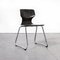 Dark Walnut Dining Chair on Chrome Legs from Pagholz, 1960s 16