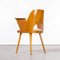 Honey Oak Model 515 Side Chair attributed to Oswald Haerdtl, 1950s, Image 3
