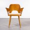 Honey Oak Model 515 Side Chair attributed to Oswald Haerdtl, 1950s 1