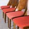 Dining Chairs in Oak by Radomir Hoffman, 1950s, Set of 4 4