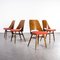 Dining Chairs in Oak by Radomir Hoffman, 1950s, Set of 4 3