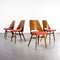 Dining Chairs in Oak by Radomir Hoffman, 1950s, Set of 4, Image 3