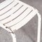 Französische Weiße T2 Esszimmerstühle aus Metall von Tolix, 1950er, 8er Set 10