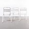 French White T2 Dining Chairs in Metal from Tolix, 1950s, Set of 5 9