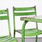 French Toledo Outdoor Table & Chairs in the style of Tolix, 1950s, Set of 4 2