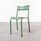 French Dark Green Toledo Outdoor Table & Chairs in the style of Tolix, 1950s, Set of 5 7
