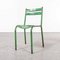 French Dark Green Toledo Outdoor Table & Chairs in the style of Tolix, 1950s, Set of 5, Image 7