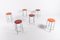 Scandinavian Frisbee Stools from Christian Halleröd for Kinnarps, Set of 6 2