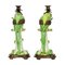 Parrot Candlesticks in Porcelain with Bronze, Set of 2 4