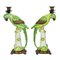 Parrot Candlesticks in Porcelain with Bronze, Set of 2, Image 3