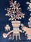 Peking Teppich in Blaubraun & Weißem Floreal, 1910 2
