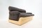 Mid-Century Modern 2-Sitzer Sofa aus Kunststoff und Stoff, Italien, 1970er 3