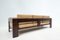 Bastiano Livingroom Set attributed to Tobia Scarpa for Gavina in Wood and Leather, Italy, 1960, Set of 3 13