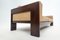 Bastiano Livingroom Set attributed to Tobia Scarpa for Gavina in Wood and Leather, Italy, 1960, Set of 3 10