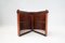 Mid-Century Modern Wooden Bar with Leather Handles, 1960s 6