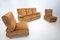 Mid-Century Modern Italian Modular Sofa in Velvet, 1960s, Set of 3 5