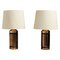 Table Lamps in Ceramic by Bitossi for Bergboms, 1970s, Set of 2 1