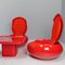 Space Age Egg Chairs & Couchtisch von Peter Ghyczy für Reuter, 1960er, 4er Set 4