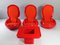 Space Age Egg Chairs & Coffee Table by Peter Ghyczy for Reuter, 1960s, Set of 4 8