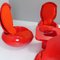 Space Age Egg Chairs & Coffee Table by Peter Ghyczy for Reuter, 1960s, Set of 4, Image 7