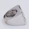 18k White Gold Diamond Ring, 1990s 2