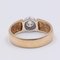 14k Yellow Gold Solitaire Ring with 0.20ct Diamond, 1970s 4