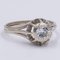 18 Karat Weißgold Solitär Ring mit 0,60 ct Diamant, 1940er 2