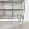 Vintage Wire Mesh Shoe Locker with 48 Compartments 4