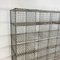 Vintage Wire Mesh Shoe Locker with 48 Compartments 3
