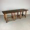 Vintage Industrial Oak Workbench 6