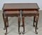 Victorian Nesting Tables in Mahogany, Set of 3 7