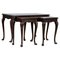 Victorian Nesting Tables in Mahogany, Set of 3 1