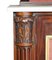 Antikes italienisches Regency Sideboard aus Hartholz mit Marmorplatte 9