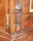 Antikes italienisches Regency Sideboard aus Hartholz mit Marmorplatte 13