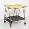 Yellow and Black Trolley attributed to Mathieu Matégot, 1950s 14