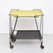 Yellow and Black Trolley attributed to Mathieu Matégot, 1950s 2