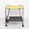 Yellow and Black Trolley attributed to Mathieu Matégot, 1950s, Image 2