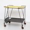Yellow and Black Trolley attributed to Mathieu Matégot, 1950s 3