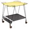 Yellow and Black Trolley attributed to Mathieu Matégot, 1950s, Image 1